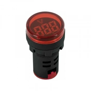 AD136-22DSV-K 24-450V AC Voltmetre - Kırmızı