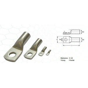 Alüminyum Kablo Pabucu SKP-A 150mm² M12 (25 Adet)