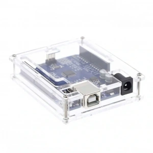 Arduino UNO Şeffaf Akrilik Pleksi Kutu