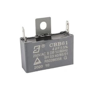 CBB61 4uF 250V Kutulu Daimi Kondansatör