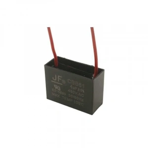 CBB61 4uF 450V Kablolu Kutulu Daimi Kondansatör