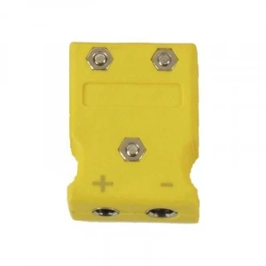 CK-45SR-Dişi - NiCr-Ni Termokupl Priz Sarı