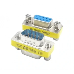 DB9 - RS232 Erkek-Dişi (M2F) 9 Pin Çevirici Ara Adaptör