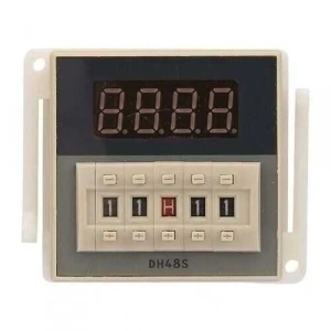 DH48S-2Z 110V Zaman Ayarlı Röle Modülü - Çift Çıkışlı