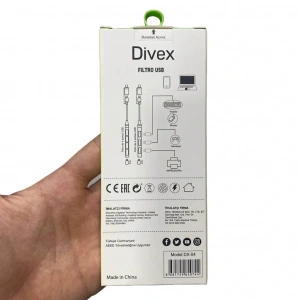 Divex Type-C + USB Girişli 4 Port USB Çoklayıcı USB Splitter DX-04