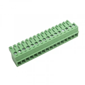 EBK-16-B 16 Pin 3.81mm 90 Derece Geçmeli Dişi Klemens