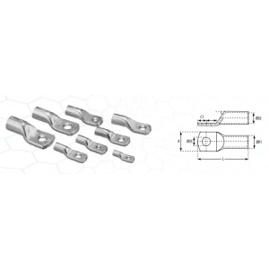 Ekonomik Kablo Pabucu SKP-E 300mm² M16 (20 Adet)