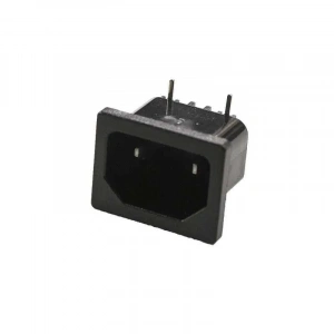 Erkek Power Soketi 90 Derece - 2 Pin