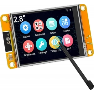 ESP32 Geliştirme Kartı 2.8 inç 240x320 Akıllı Dokunmatik TFT LCD Modül | LVGL WiFi Bluetooth WROOM Arduino Uyumlu