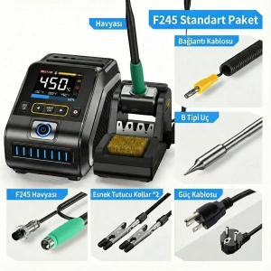 FNIRSI DWS-200 F245 Standart Lehimleme İstasyonu