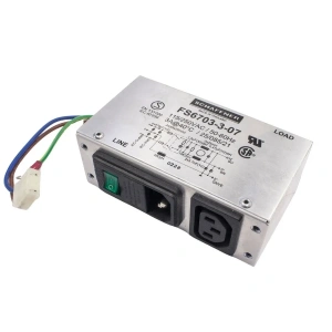 FS6703-3-07 EMI Filtre 3A Anahtarlı Erkek Power Soketi - Power Filter