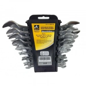 GK Tools 8li Açık Ağız Anahtar Takımı