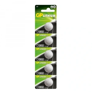GP CR2032 3V Lityum Pil 5li Paket