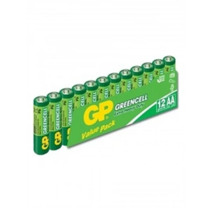 GP GP15G Greencell R6 AA Çinko Kalem Pil 12li Shrink 
