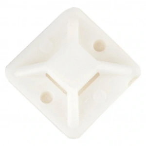 Gwest HW-3A 19x19mm Yapışkanlı Kroşe Beyaz 100 Adet
