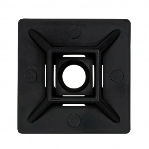 Gwest HW-4AB 28x28mm Yapışkan Kroşe Siyah 100 Adet