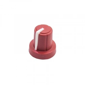 HT1621 16mm Potansiyometre Düğmesi - Kırmızı