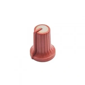 HT500 15mm Potansiyometre Düğmesi Kırmızı