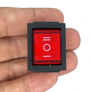 IC-105 Geniş Işıklı Anahtar 6P ON-OFF-ON