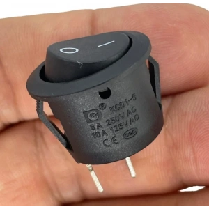 IC-133-5 Yuvarlak Işıksız Anahtar On-Off 2P