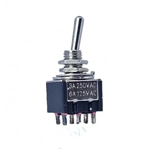 IC-144 Toggle Switch On-Off 6P Ø6mm MTS-202