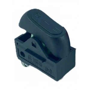 IC-209 Saç Kurutma Makinası Düğmesi Anahtarı 3P 0-1-2 Siyah