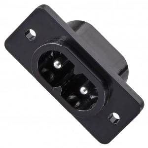 IC-212-2 AC Teyp Soketi C8 2 Pin Erkek Şase