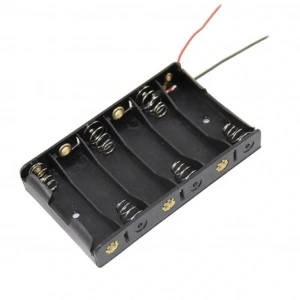 IC-234B AA Pil Yuvası 6lı Yan Yana