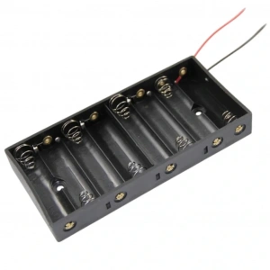 IC-234C AA 8li Pil Yuvası Pil Kutusu Yan Yana