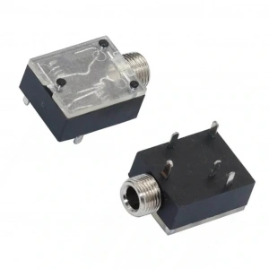 IC-259 Stereo Şase 3.5mm Jak Konnektör Somunlu