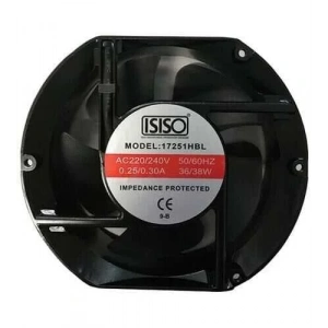 IF-17251M24B 24VDC Metal Fan 150x170x51mm