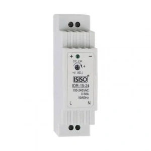 IHDR-15-05 - 15W 5VDC 3A Raya Montajlı Güç Kaynağı