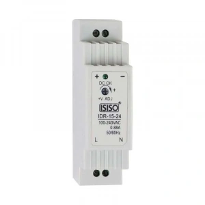 IHDR-15-12 - 15W 12VDC 1.3A Raya Montajlı Güç Kaynağı