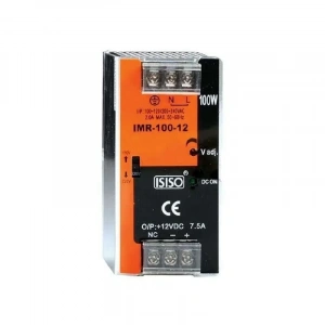 IMR-100-24 - 100W 24VDC 4.2A Ray Montajlı Kapalı Tip Mini Güç Kaynağı