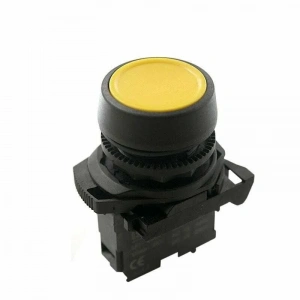 ISP-AA51 Yaylı Push Buton - Sarı