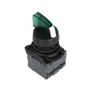 ISP-AK123B5 24V Yeşil Led Işıklı Mandal Buton
