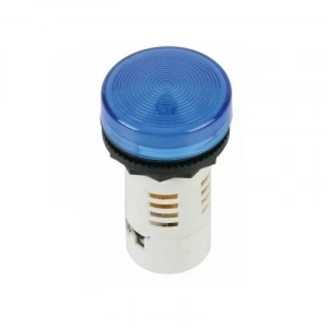 ISS-EVO6MP 220V Sinyal Lambası - Mavi