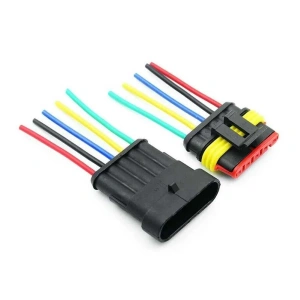 Kablolu 5-Pin Su Geçirmez Konnektör Takımı