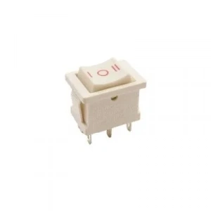 KCD1-5 ON-OFF-ON Anahtar 6-Pin - Beyaz
