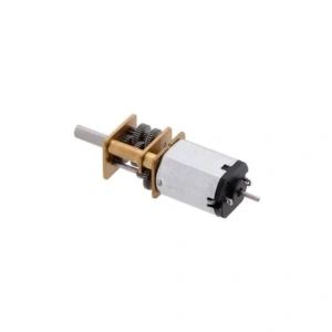 KGA12 6V 140Rpm 12mm Çift Milli Redüktörlü Dc Motor
