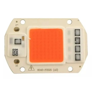 Kırmızı 220V Projektör Cob Led 50W Driver Çipli