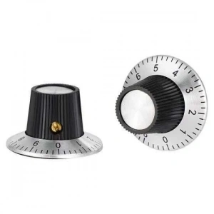 KN-C2 6.4mm Potansiyometre Başlığı - 29x18mm