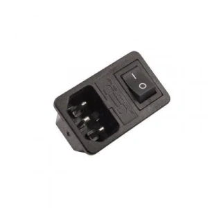 Kulaksız Erkek Power Soketi - Işıksız Anahtarlı IC