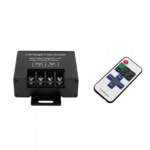 Kumandalı 12-24V 30A Led Dimmer Parlaklık Kontrol Devresi
