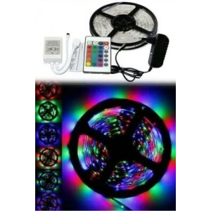 Kumandalı RGB Şerit Led - 4.5 Metre