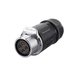 LP-20-J04PP-01-001 4-Pin Su Geçirmez Konnektör - Dişi