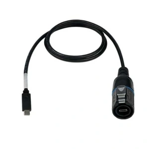 LP16-TYPEC-MP-MP-0D5M-002 Su Geçirmez Type C 3.1 Erkek Konnektör - 0.5M Kablo