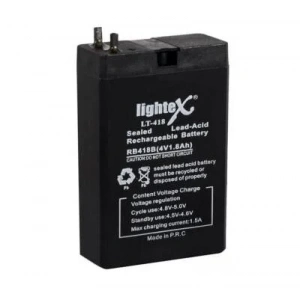 LT-418 4V 1.8 Ah Bakımsız Işıldak Aküsü