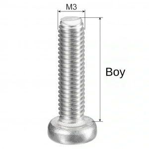 M3X5mm YSB Vida – DIN7985 (Yıldız Silindir Başlı Civata)