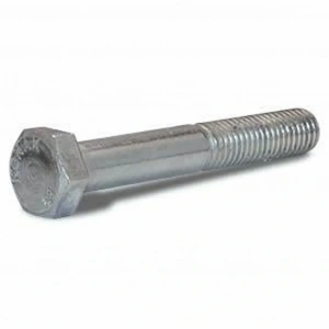 M6x45mm Civata Beyaz Altıköşe Yarım Diş
